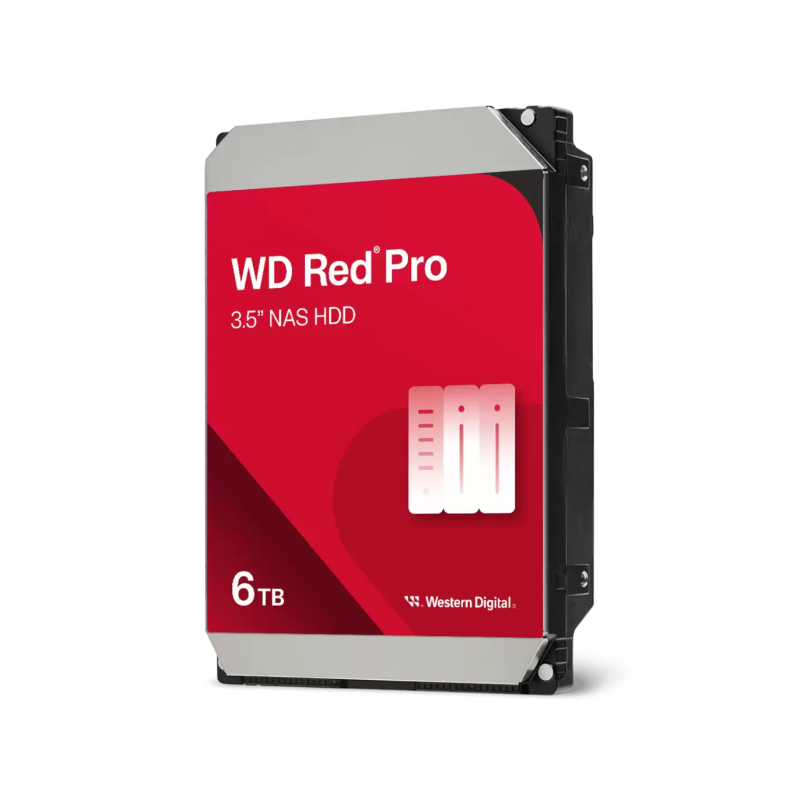 Trdi disk 6TB SATA3 3,5 WD Red Pro WD6006FFBX