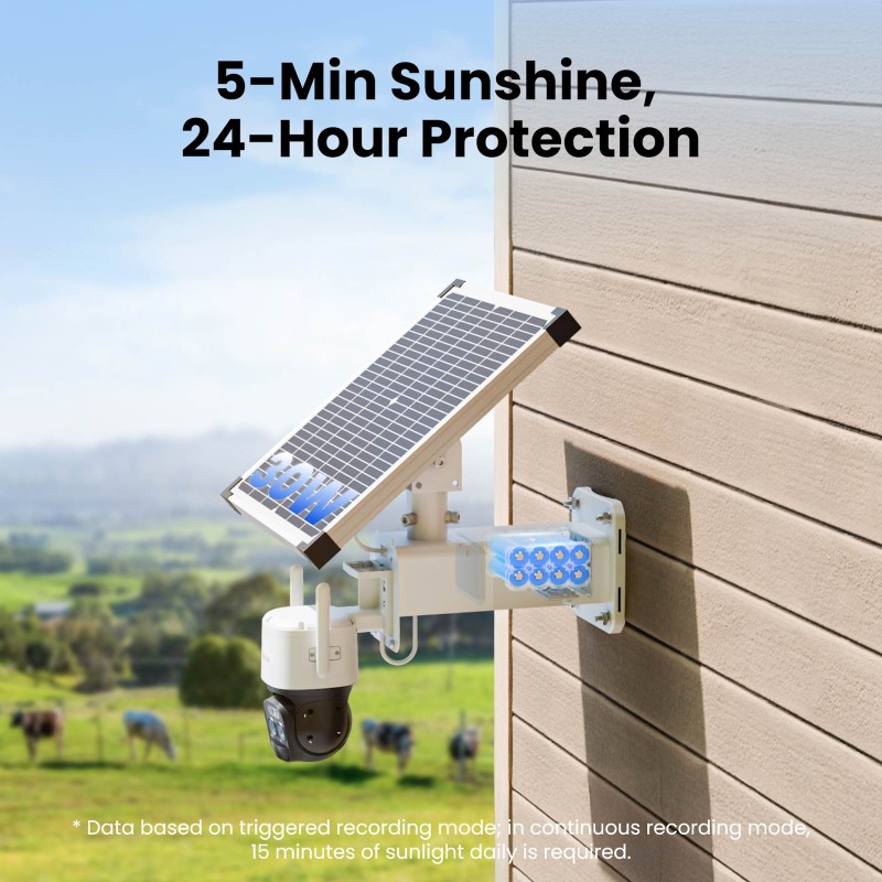 IP kamera Reolink TrackMix Series G790+SP2 4G LTE, 4MP, zunanja, bela