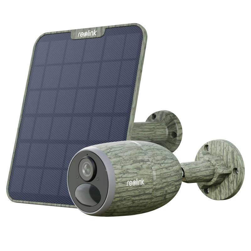 IP kamera Reolink Go Series G330 4G LTE, 4MP, zunanja, s solarnim panelom, bela