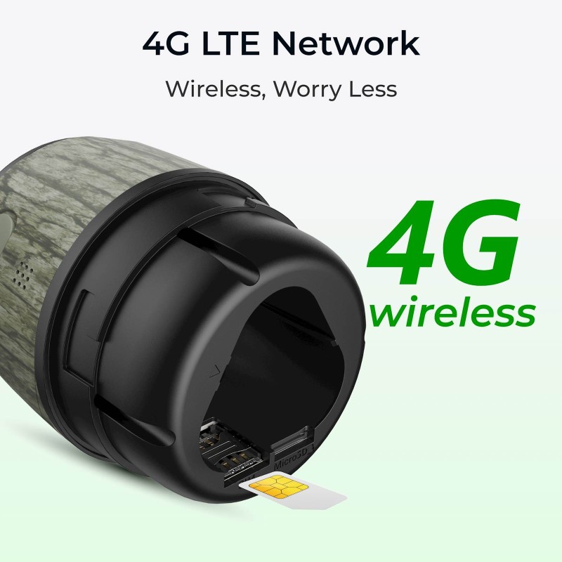 IP kamera Reolink Go Series G330 4G LTE, 4MP, zunanja, s solarnim panelom, bela
