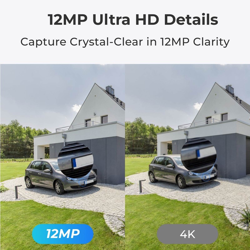 IP kamera Reolink P344, 12MP, notranja/zunanja, bela