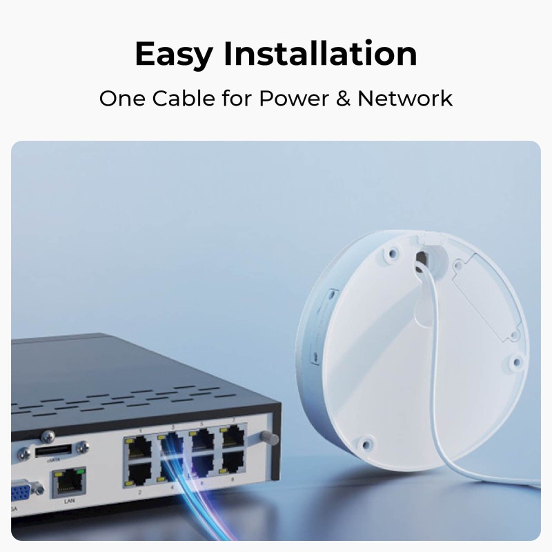 IP kamera Reolink P344, 12MP, notranja/zunanja, bela
