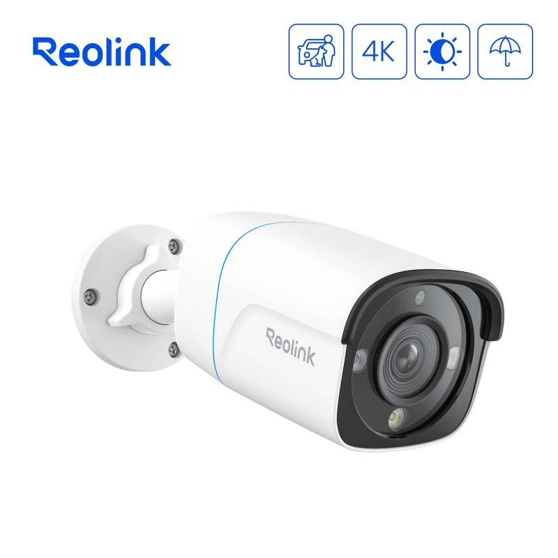 IP kamera Reolink RP-PCB8M PoE, 8MP 4K, zunanja, bela