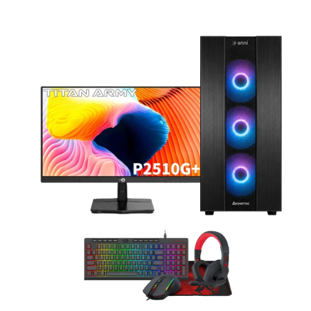 Rač. komplet ANNI Gamer Optimal R5 5500 / RTX 5050 / 16 GB / 1 TB / W11H