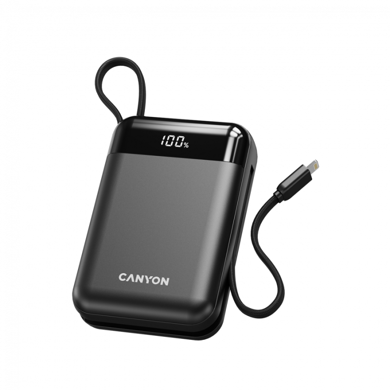 Prenosna baterija Powerbank Canyon OnPower 204, 20000mah, črna