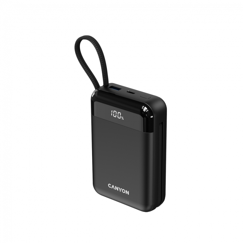 Prenosna baterija Powerbank Canyon OnPower 204, 20000mah, črna