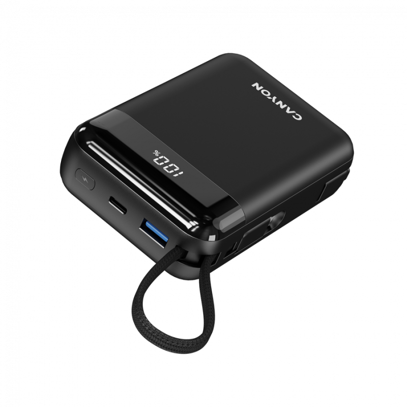 Prenosna baterija Powerbank Canyon OnPower 204, 20000mah, črna