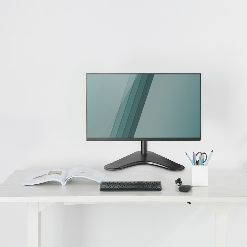 Namizni nosilec za monitor Digitus, črn, DA-90437