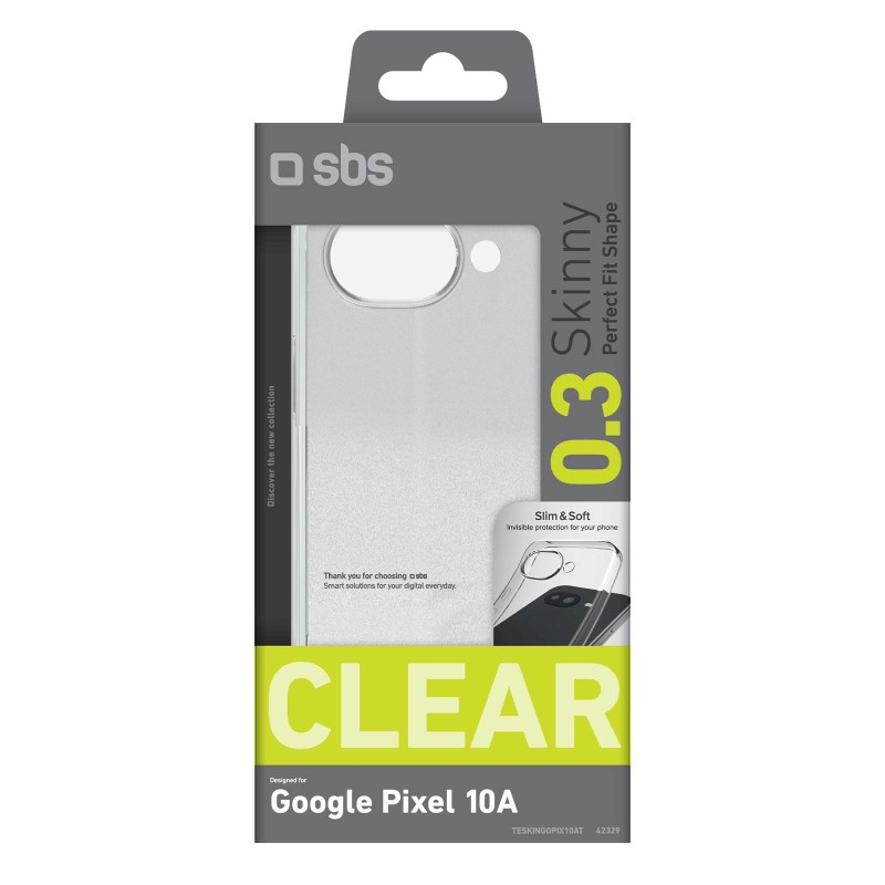 Ovitek za Google Pixel 10A silikonski, prozoren