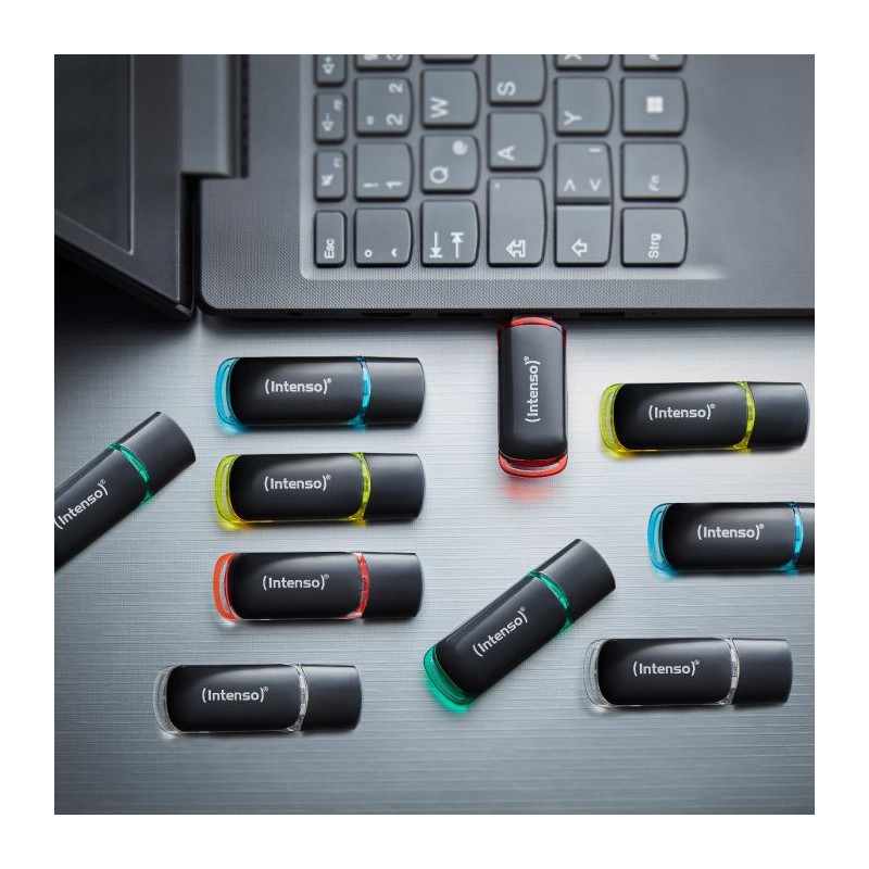 USB kjučki 10x8GB Intenso Business Line, USB 2.0, barvni