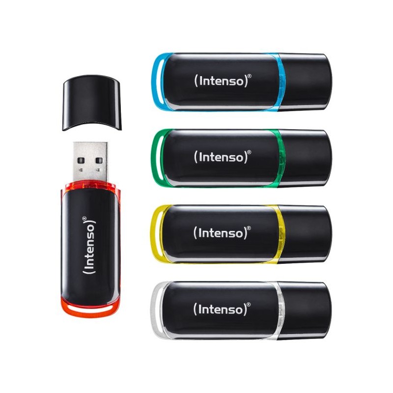 USB kjučki 5x16GB Intenso Business Line, USB 2.0, barvni