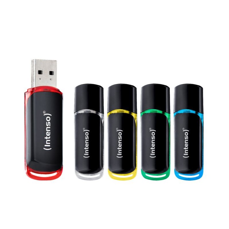 USB kjučki 5x64GB Intenso Business Line, USB 2.0, barvni