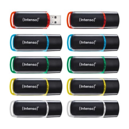 USB kjučki 10x4GB Intenso Business Line, USB 2.0, barvni