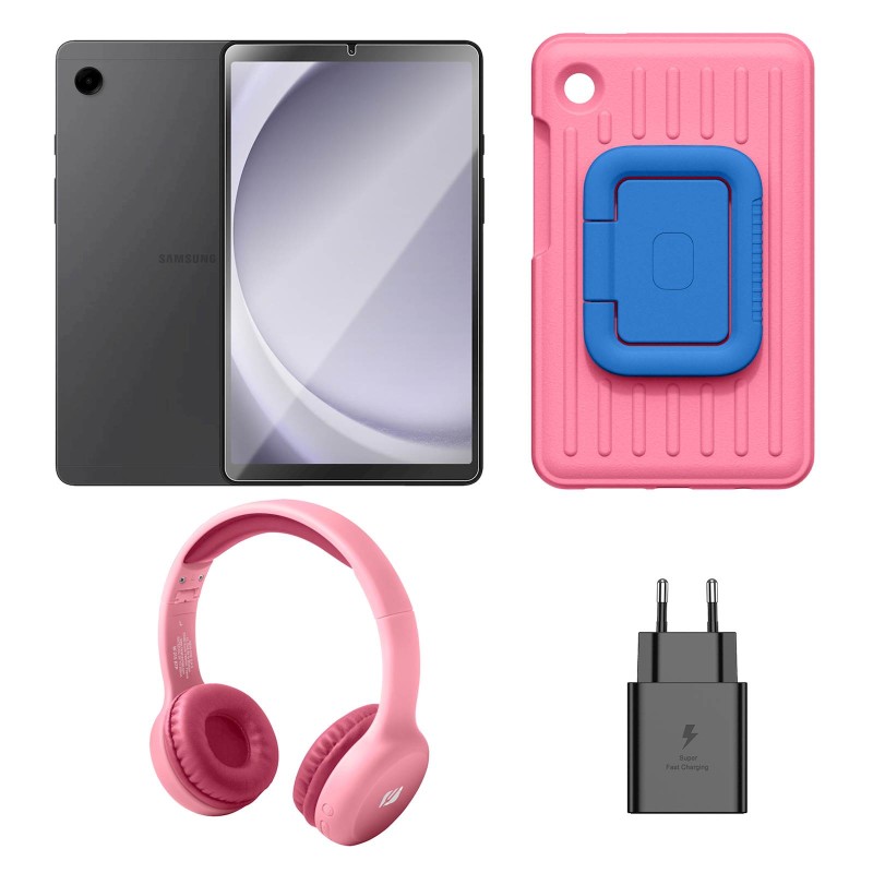 Tablični računalnik Samsung Galaxy Tab A11, 64GB, Kids paket, roza