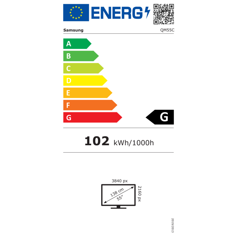 Monitor Samsung QM55C