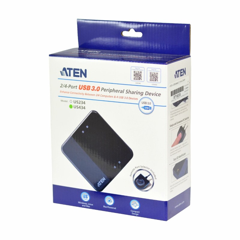 ATEN USB stikalo 3.1 4x4 US434