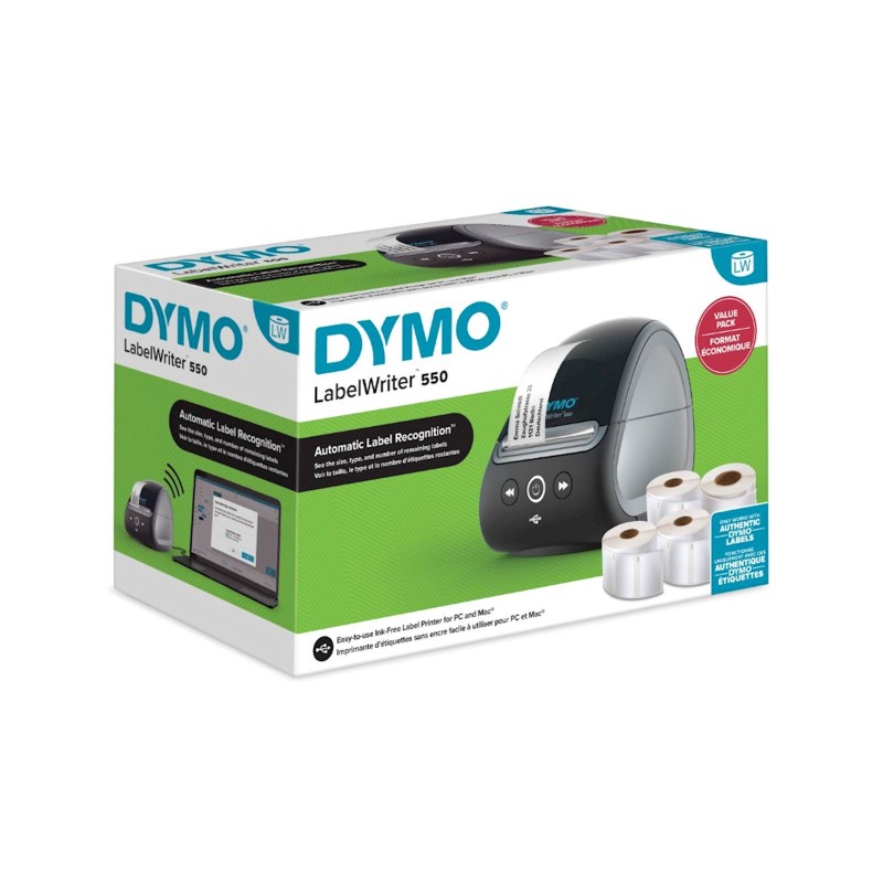 Dymo LabelWriter 550 Value pack (incl. 4x LW)