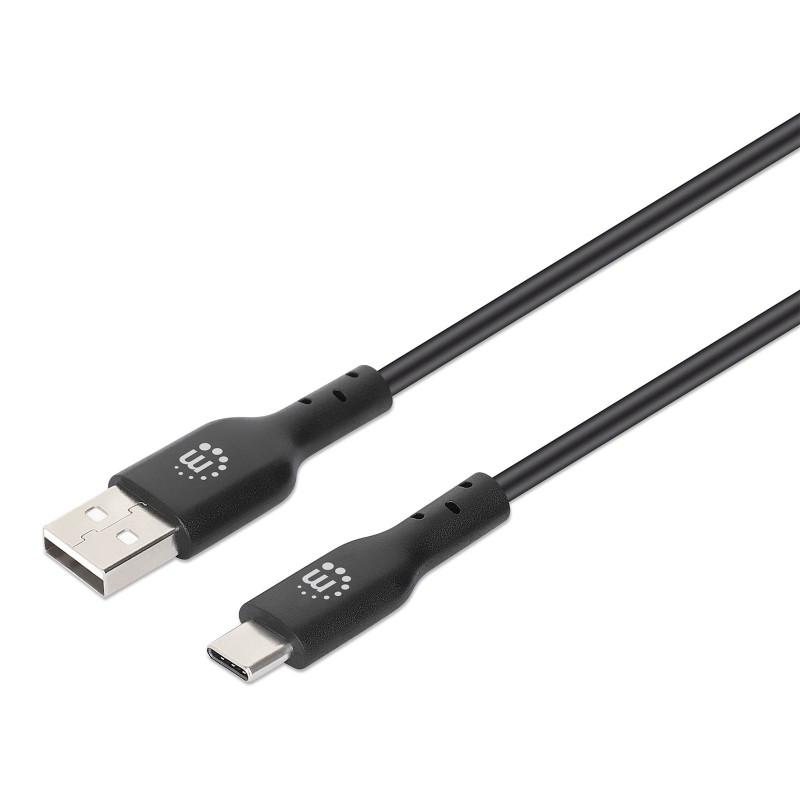 Kabel Manhattan USB 2.0 Type-A na USB-C (M/M), 2m