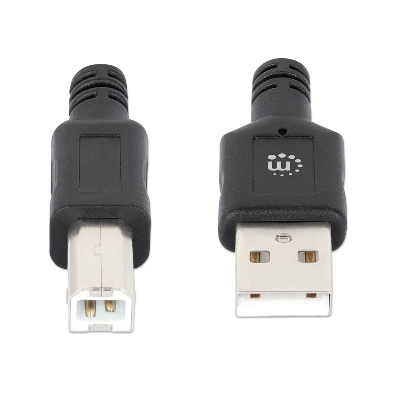Kabel Manhattan USB 2.0 Type-A na Type-B (M/M), 3m