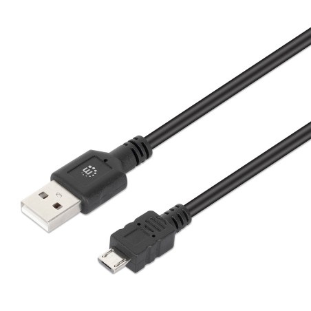 Kabel Manhattan USB 2.0 Type-A na Micro-USB Type-B (M/M), 2m