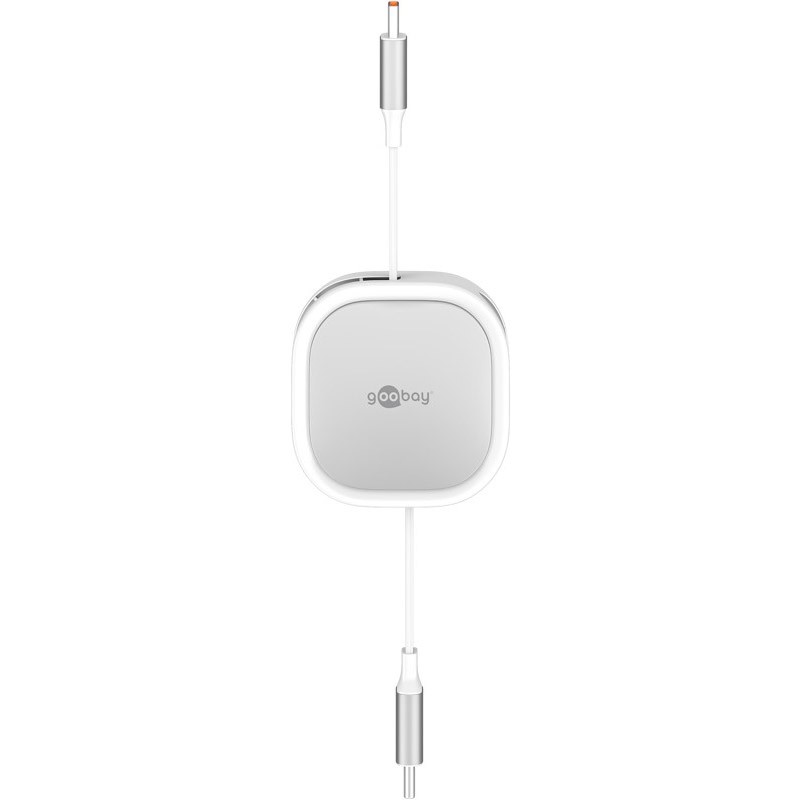 Kabel Goobay USB-C na USB-C, 60W, 480 Mbit/s, 1m, bel