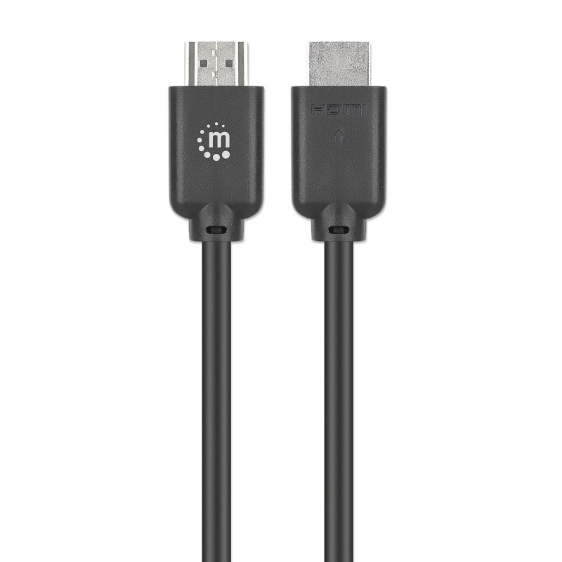 Kabel Manhattan HDMI z Ethernetom, 1m, črn
