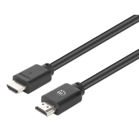 Kabel Manhattan HDMI z Ethernetom, 2m, črn
