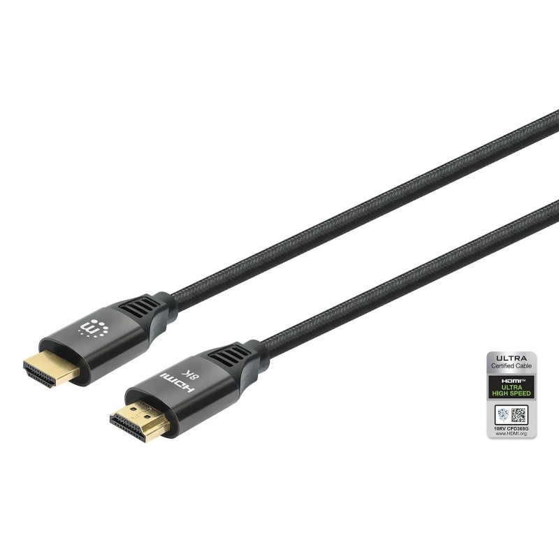 Kabel Manhattan High Speed HDMI (M/M), 8K, z Ethernetom, 3m