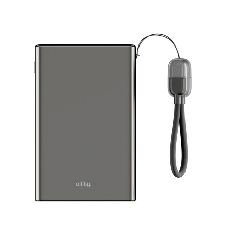 Prenosna baterija Powerbank Allity APB-120, 20.000mAh, PD, QC, siva