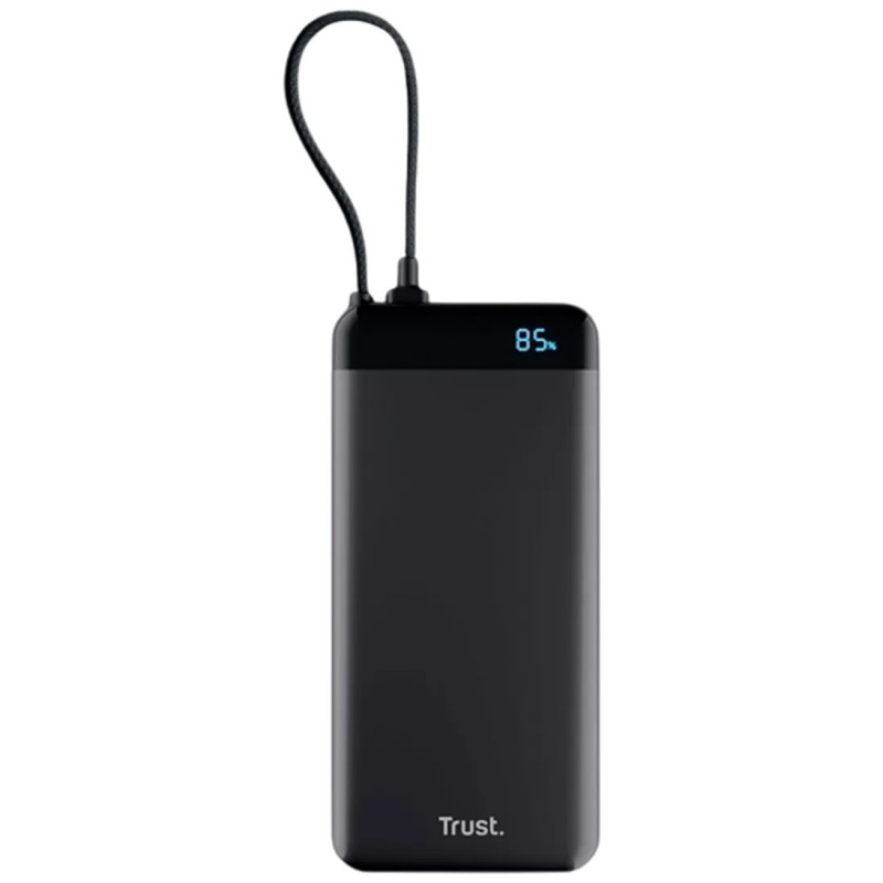 Prenosna baterija Powerbank Trust Fiera, 20.000mAh, črna