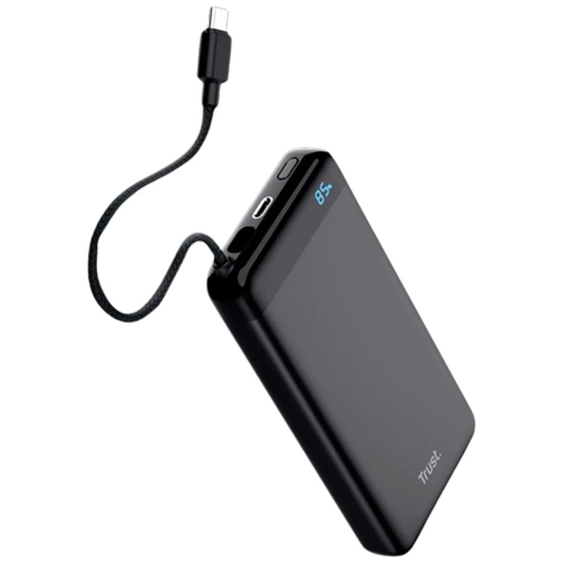 Prenosna baterija Powerbank Trust Fiera, 20.000mAh, črna
