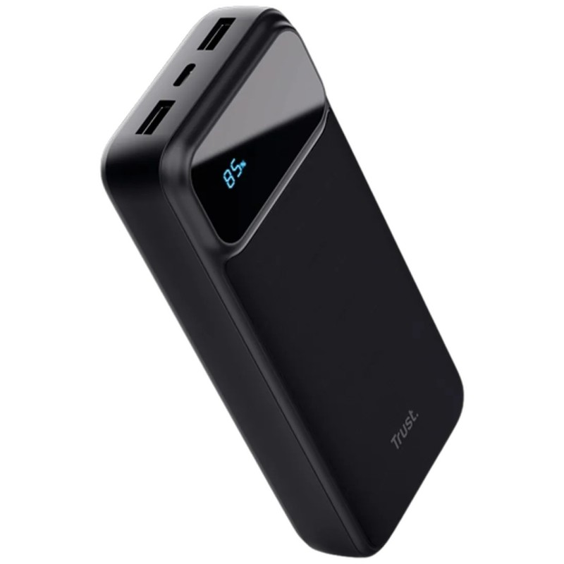Prenosna baterija Powerbank Trust Avala, 20.000mAh, črna