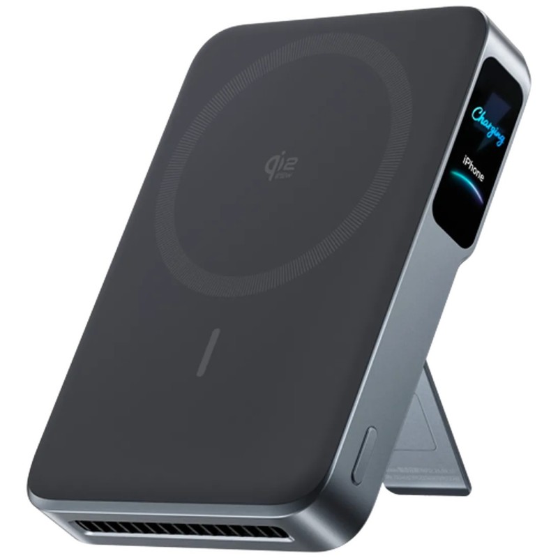 Prenosna baterija Powerbank Anker Prime Wireless, 10.000mAh, siva