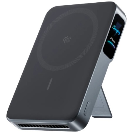 Prenosna baterija Powerbank Anker Prime Wireless, 10.000mAh, siva