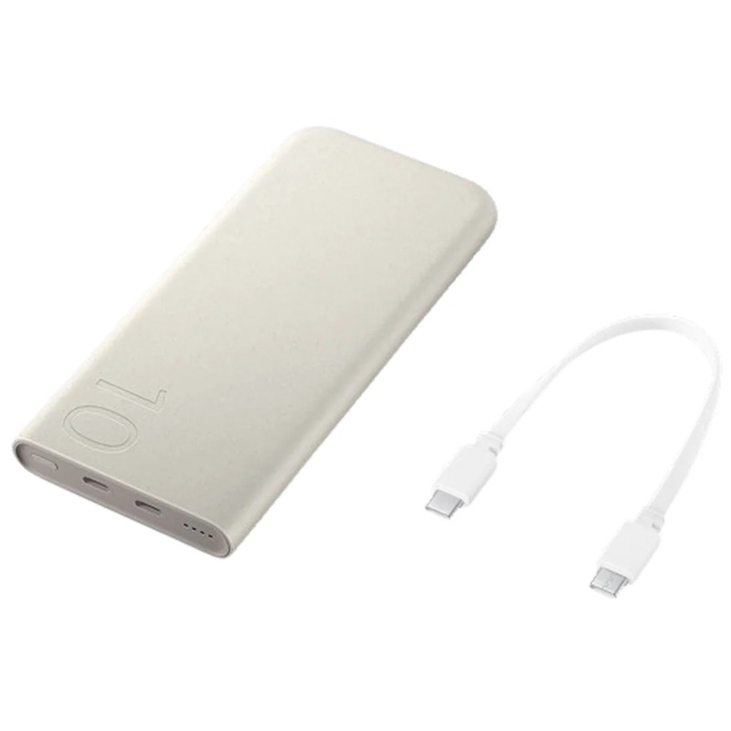 Prenosna baterija Powerbank Samsung EB-P3400, 10.000mAh, bež