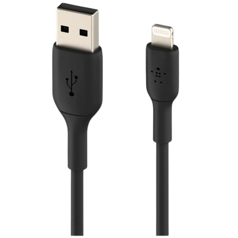 Kabel Belkin Boost Charge USB-A na Lightning, 0,15m, črn