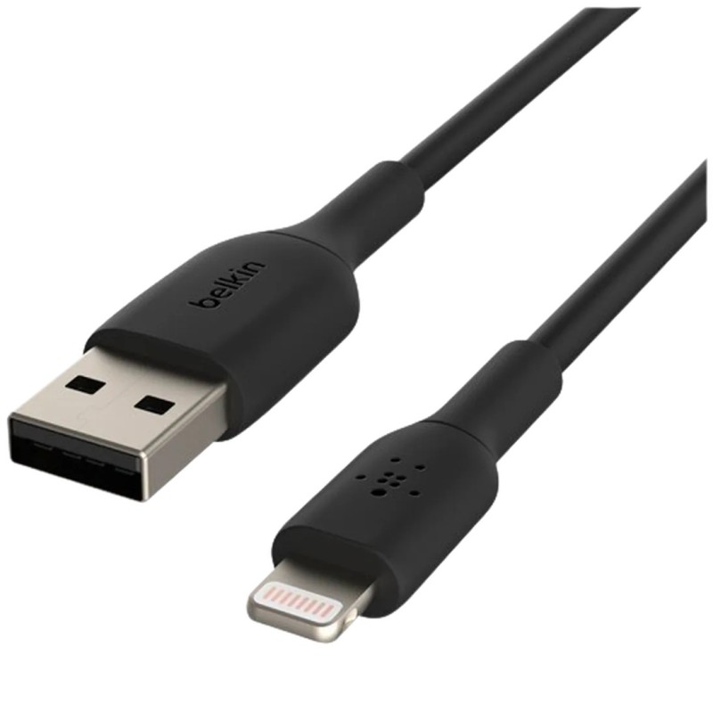 Kabel Belkin Boost Charge USB-A na Lightning, 2m, črn