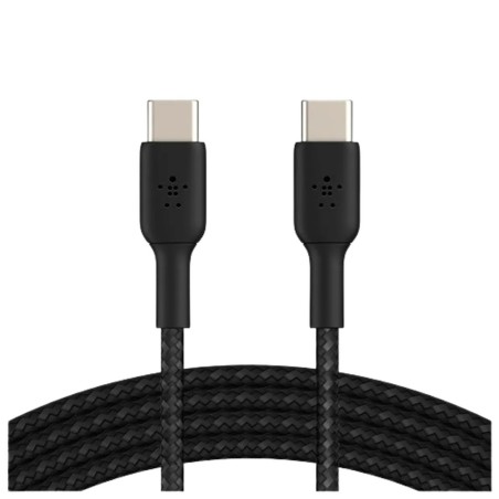 Kabel Belkin Boost Charge USB-C na USB-C, pleten, 1m, črn