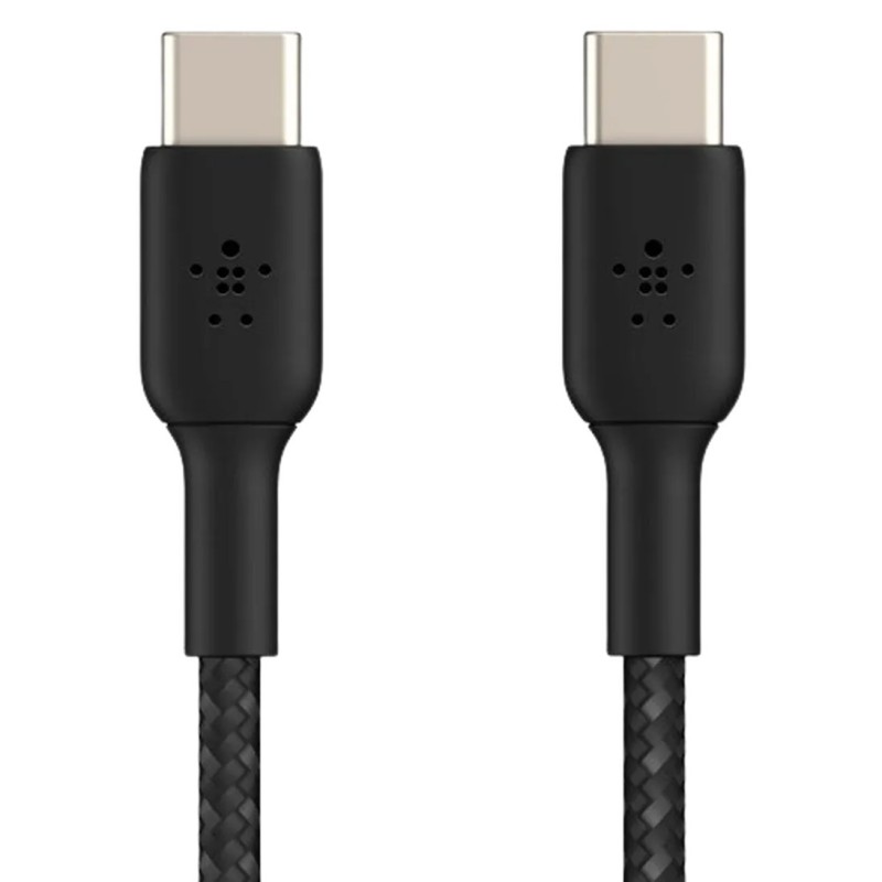 Kabel Belkin Boost Charge USB-C na USB-C, pleten, 1m, črn