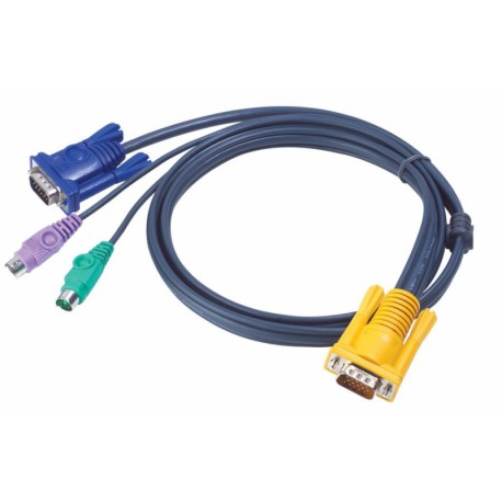 Set kablov ATEN 2L-5202P VGA/PS2 1.8m