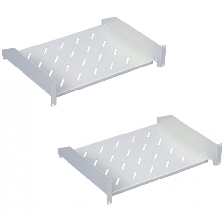 Polica 48cm TOTEN 2U 300mm 2 kos siva