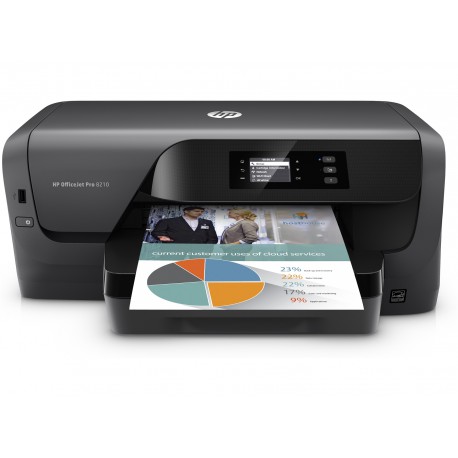 Brizgalni tiskalnik HP OfficeJet Pro 8210 (D9L63A)