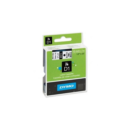 Trak DYMO D1 12mm x 7m bel, 450130