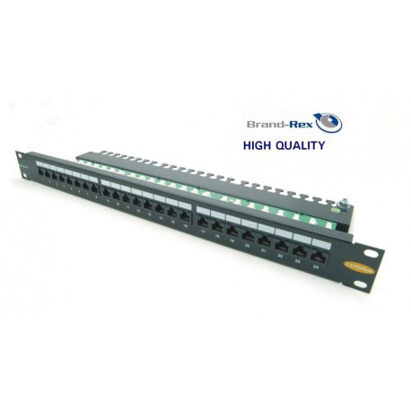 Razdelilni patch panel Cat.6+ UTP 24-P Leviton