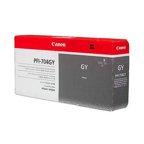Črnilo Canon PFI-706, sivo