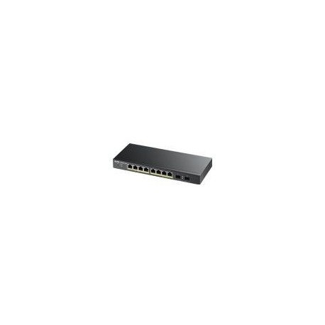 Stikalo Zyxel GS1900-10HP, Smart managed 2x SFP (PoE 77W)