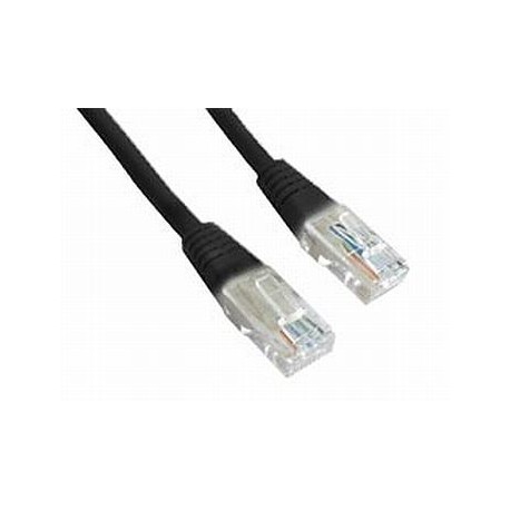 Priključni kabel za mrežo Cat5e U/UTP 3m črn, Equip 825452