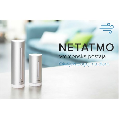 Vremenska postaja Netatmo z zunanjim senzorjem