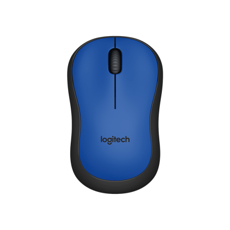 Miška brezžična optična Logitech M220 silent, modra