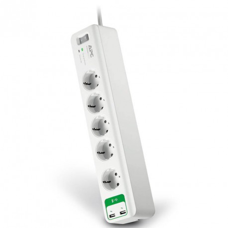 Prenapetostna zaščita APC SurgeArrest Essential PM5U-GR 5xSchuko 2xUSB